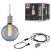 Image de Neordic Luminaire en suspension Tilla connecteur inclus E27 max. 20W Alu gradable Métal