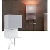Image de Applique avec étagère Merani E27 3000K 120lm 230V 2,5W gradable Gris#Blanc