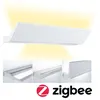 Image de Applique LED Smart Home Zigbee 3.0 Ranva Tunable White 1400lm / 210lm 230V 13W gradable Blanc dépoli