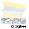 Image de Applique LED Smart Home Zigbee 3.0 Stine Tunable White 1400lm / 410lm 230V 13W gradable Blanc dépoli