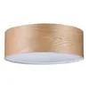 Image de Plafonnier neordic liska - 3 x 20w - e27 - 230v - bois clair - métal - dimmable - sans ampoule