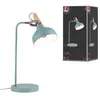 Image de Lampe à poser Juna E14 max. 20W Vert satiné, Cuivre, Bois Métal#Bois