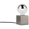 Image de Lampe à poser Kura E27 max. 20W Acier brossé
