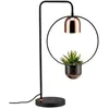 Image de Neordic Lampe à poser Fanja GU10 max. 20W Noir#Cuivre Métal