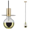 Image de Neordic Luminaire en suspension Stian E27 max. 60W Laiton brossé gradable Métal