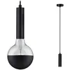 Image de Neordic Luminaire en suspension Kine E27 max. 60W Noir gradable Métal