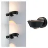 Image de Applique LED Sabik IP44 2700K 390lm / 258lm 230V 9W / 4,5W gradable Noir