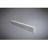 Image de Luminaire en suspension LED Smart Home Zigbee 3.0 Aptare 2700K gradable 2x2400lm 2x18W Alu brossé