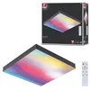 Image de Panneau LED Velora Rainbow dynamicRGBW carré 295x295mm 13,2W 1140lm RGB+ Noir gradable