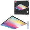 Image de Panneau LED Velora Rainbow dynamicRGBW carré 595x595mm 31W 2820lm RGB+ Noir gradable