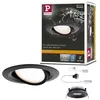 Image de Spot encastré Nova Plus orientable IP65 rond 93mm 30° GU5,3 / GU10 max. 35W 230/12V gradable Noir mat
