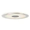 Image de Spot LED encastrable LED intégrée Paulmann Whirl 92535 blanc chaud 6 W aluminium