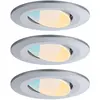 Image de Paulmann, Spot encastrable, Calla Set (Matières plastiques)