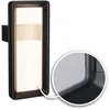 Image de Applique d'extérieur LED Reana Détecteur de mouvement crépusculaire (HF) IP44 carré 176x107mm 3000K 2x3W 2x130lm 230V Anthracite Métal