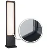 Image de Borne lumineuse LED Reana IP44 carré 832mm 3000K 2x4W 2x240lm 230V Anthracite Métal