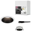 Image de Spot encastré Cole rond 88mm GU10 max. 10W 230V gradable Blanc#Noir mat
