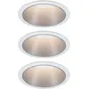 Image de Paulmann, Spot encastrable, Kit d'éclairage encastré Cole (Alu Zinc, Matières plastiques)