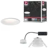 Image de Spot encastré LED Cymbal Coin IP44 rond 77mm Coin 6,7W 430lm 230V gradable 2700K Blanc dépoli