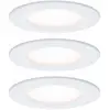 Image de Paulmann, Spot encastrable, Luminaire encastré Nova Set (GU10, Aluminium)