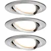 Image de Paulmann, Spot encastrable, Luminaire encastré Nova Set (Aluminium)