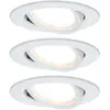 Image de Paulmann, Spot encastrable, Luminaire encastré Nova Set (Aluminium)