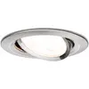 Image de Paulmann, Spot encastrable, Luminaire encastré Nova Set (GU10, Aluminium)
