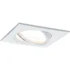 Image de Paulmann, Spot encastrable, Luminaire encastré Nova Set (GU10, Aluminium)