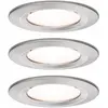 Image de Paulmann, Spot encastrable, Luminaire encastré Nova Set (GU10, Aluminium)