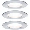 Image de Paulmann, Spot encastrable, Luminaire encastré Nova Set (GU10, Aluminium)