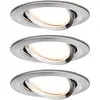 Image de Paulmann, Spot encastrable, Nova (Aluminium)