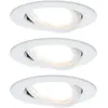 Image de Paulmann, Plafonnier, Luminaire encastré Nova (350 lm, GU10)