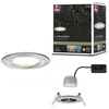 Image de Spot encastré LED 3-Step-Dim Nova Coin fixe IP44 rond 78mm Coin 6W 470lm 230V gradable 2700K Acier brossé