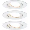 Image de Paulmann, Spot encastrable, Kit d'éclairage encastré Nova Plus (Matières plastiques)