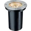 Image de Encastré de sol LED IP67 rond 110mm 2700K 1,2W 20lm 230V Acier inoxydable Métal