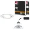 Image de Spot encastré LED Nova Plus Coin Luminaire individuel orientable rond 84mm 50° Coin 6W 470lm 230V gradable 2700K Blanc dépoli