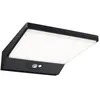 Image de Applique d'extérieur LED Ronea Détecteur de mouvement crépusculaire (IR) IP44 180x250mm 3000K 10,5W 680lm 230V Gris foncé Aluminium