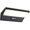 Image de Applique d'extérieur LED Ronea Détecteur de mouvement crépusculaire (IR) IP44 180x150mm 3000K 7,4W 400lm 230V Gris foncé Aluminium