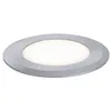 Image de House Encastré de sol LED Blanc chaud IP67 rond 50mm 3000K 2W 60lm 230V 120° Acier inoxydable brossé Acier inoxydable#Matière plastique