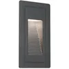 Image de Applique murale extérieure encastrée wall long 2w ip65 3000k 210x60 aluminium - paulmann - blanc