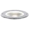 Image de Encastré de sol LED Floor IP67 120mm 3000K 6W 580lm 230V 100° Acier inoxydable Acier inoxydable#Aluminium