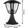 Image de Paulmann, Éclairage d'extérieur, Classic curved (E27, IP44)