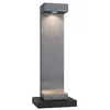 Image de Borne lumineuse LED Concrea IP65 616mm 3000K 6,8W 200lm 230V Grès noir Béton