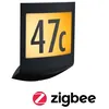 Image de Applique d'extérieur LED Smart Home Zigbee 3.0 Padea Détecteur crépusculaire favorable aux insectes IP44 198x71mm Tunable Warm 8,2W 550lm 230V Anthracite Matière plastique