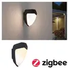 Image de Applique d'extérieur LED Smart Home Zigbee 3.0 Ikosea favorable aux insectes IP44 50x203mm Tunable Warm 4,4W 350lm 230V Anthracite Matière plastique
