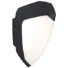 Image de Applique d'extérieur LED Ikosea Détecteur de mouvement crépusculaire (IR) résistant à l'eau de mer IP44 50x203mm 3000K 4,4W 350lm 230V Anthracite Matière plastique