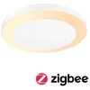 Image de Plafonnier LED Smart Home Zigbee 3.0 Circula Détecteur crépusculaire favorable aux insectes IP44 rond 320mm Tunable Warm 14W 880lm 230V Blanc Matière plastique