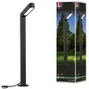 Image de Plug & Shine Borne lumineuse LED Ito Luminaire individuel Orientation verticale IP65 3000K 6W Anthracite