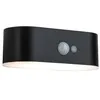 Image de Solar Applique d'extérieur LED Adya Détecteur de mouvement IP44 3000K 200lm Noir