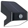Image de Solar Lèche-mur LED Lesly Détecteur de mouvement crépusculaire (IR) IP65 carré 113x126mm 3000K 5,5W 400lm 3,7V Anthracite Matière plastique