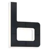 Image de Solar Numéro de maison lumineux LED avec batterie interchangeable Lettre B IP44 3000K 6lm Noir